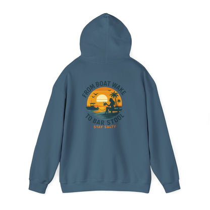 "From Boat Wake to Bar Stool" Hoodie