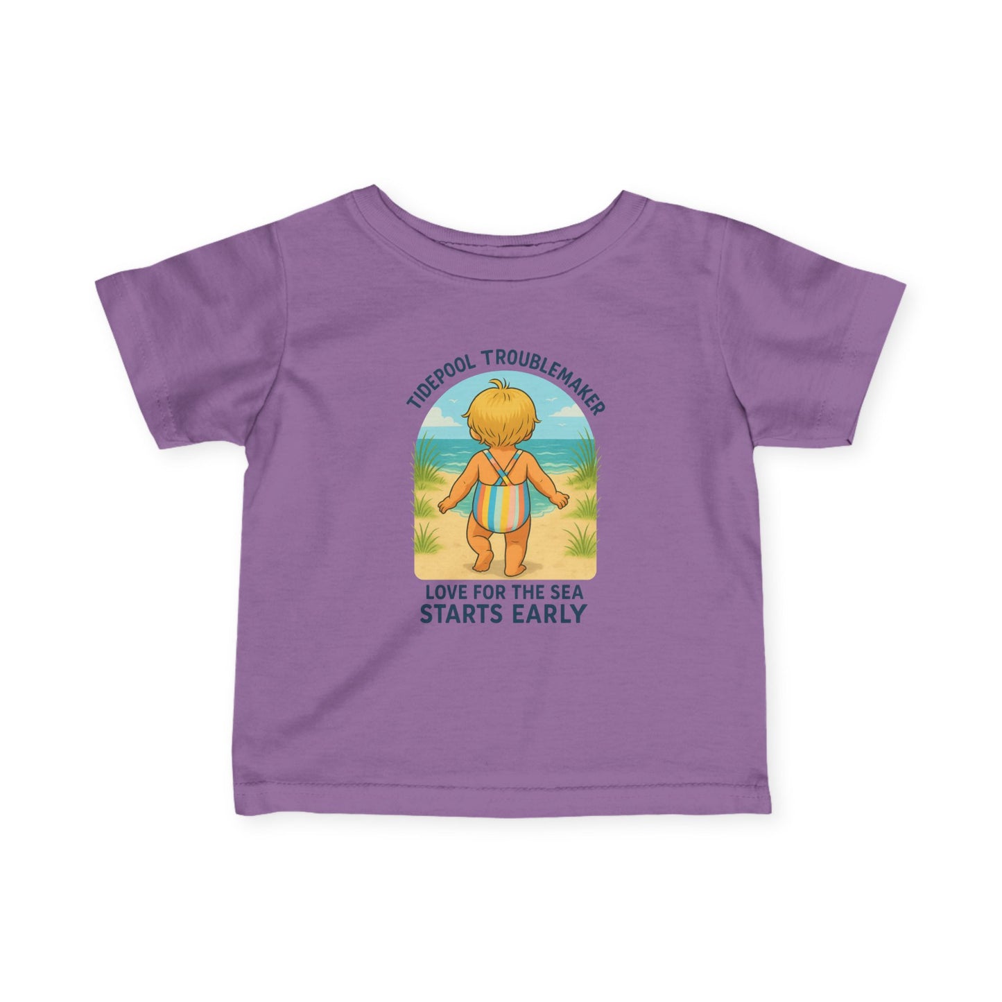 "Love for the Sea Starts Early" Infant Tee