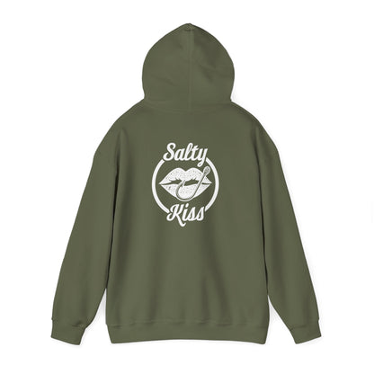 "Salty Kiss" Heavy Blend™ Hoodie - white logo