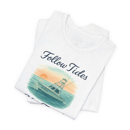 "Follow Tides Not Trends" Tee