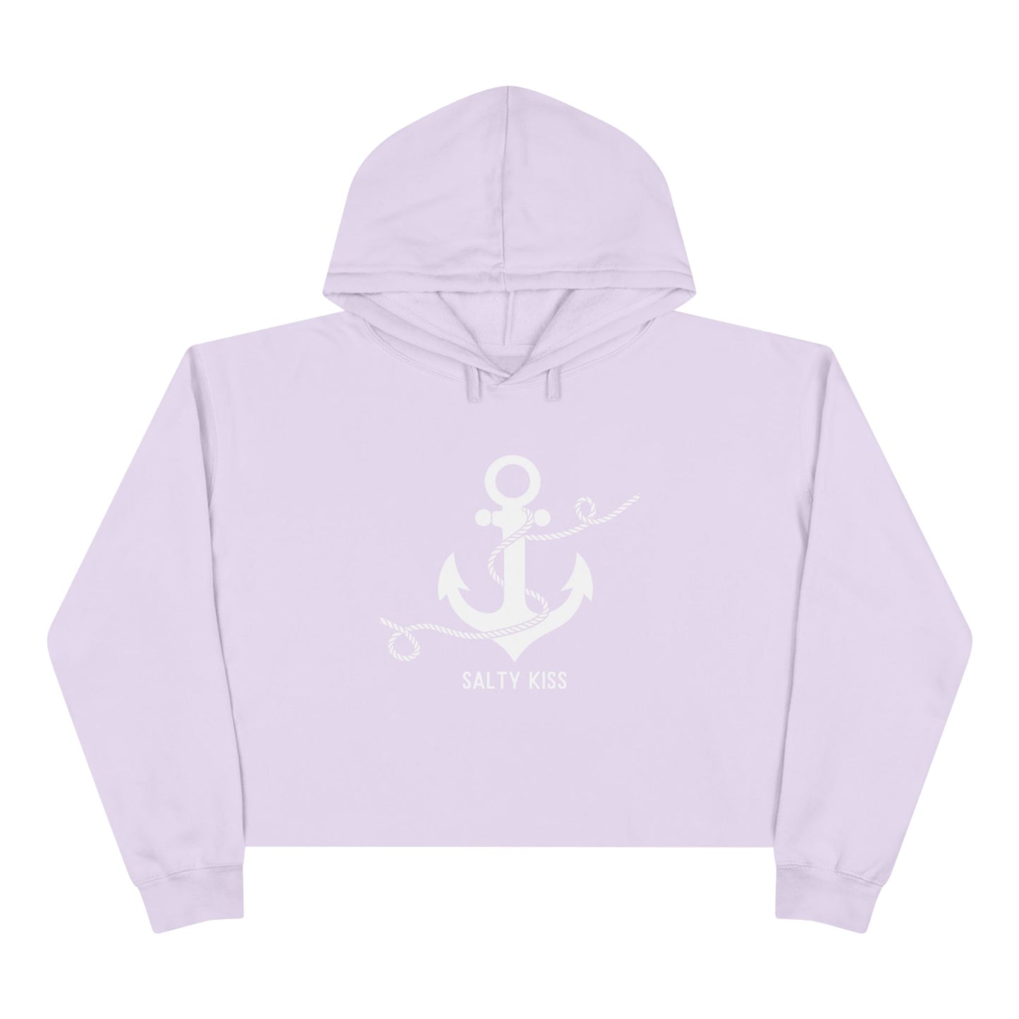 Women's Crop Hoodie -Coastal Anchor