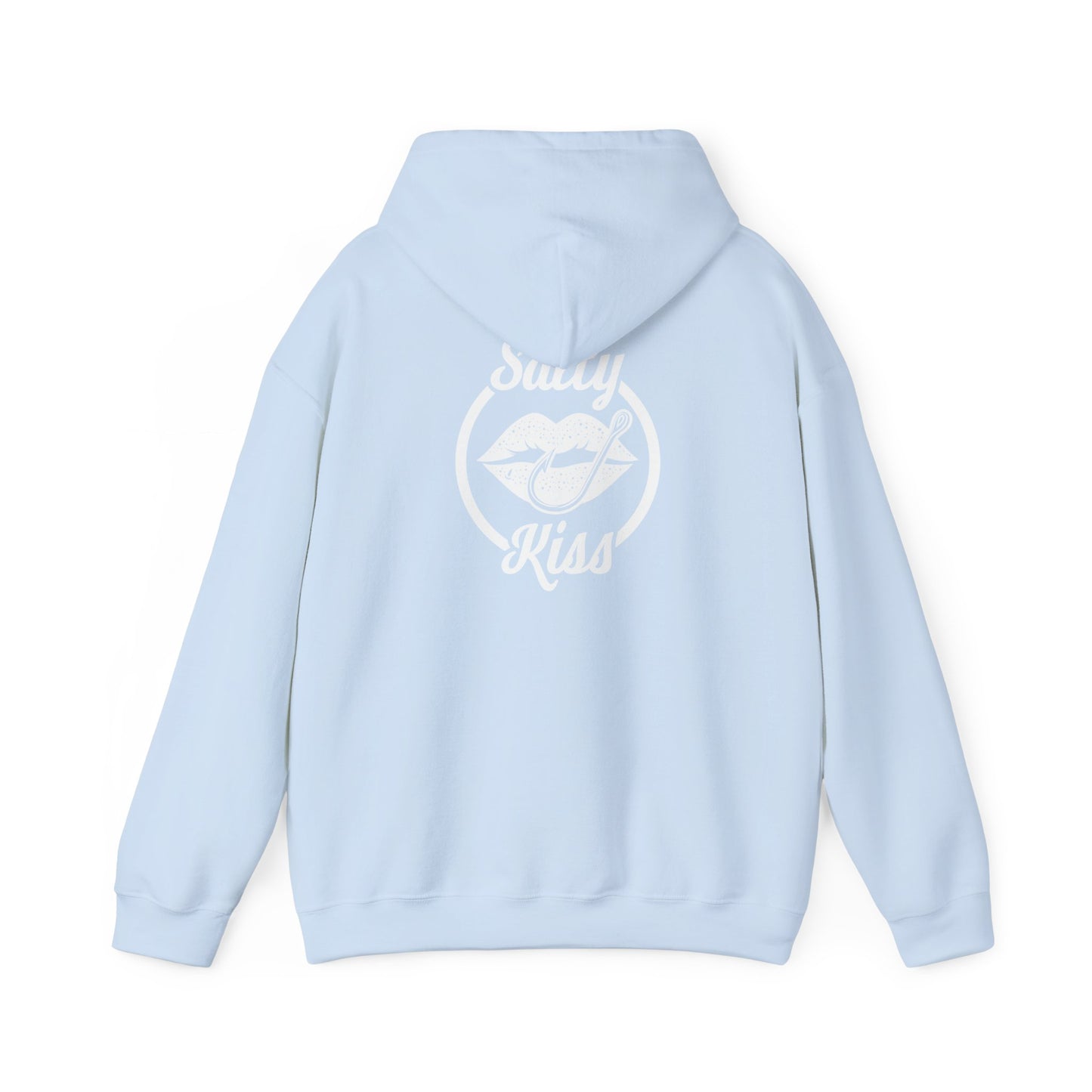 "Salty Kiss" Heavy Blend™ Hoodie - white logo