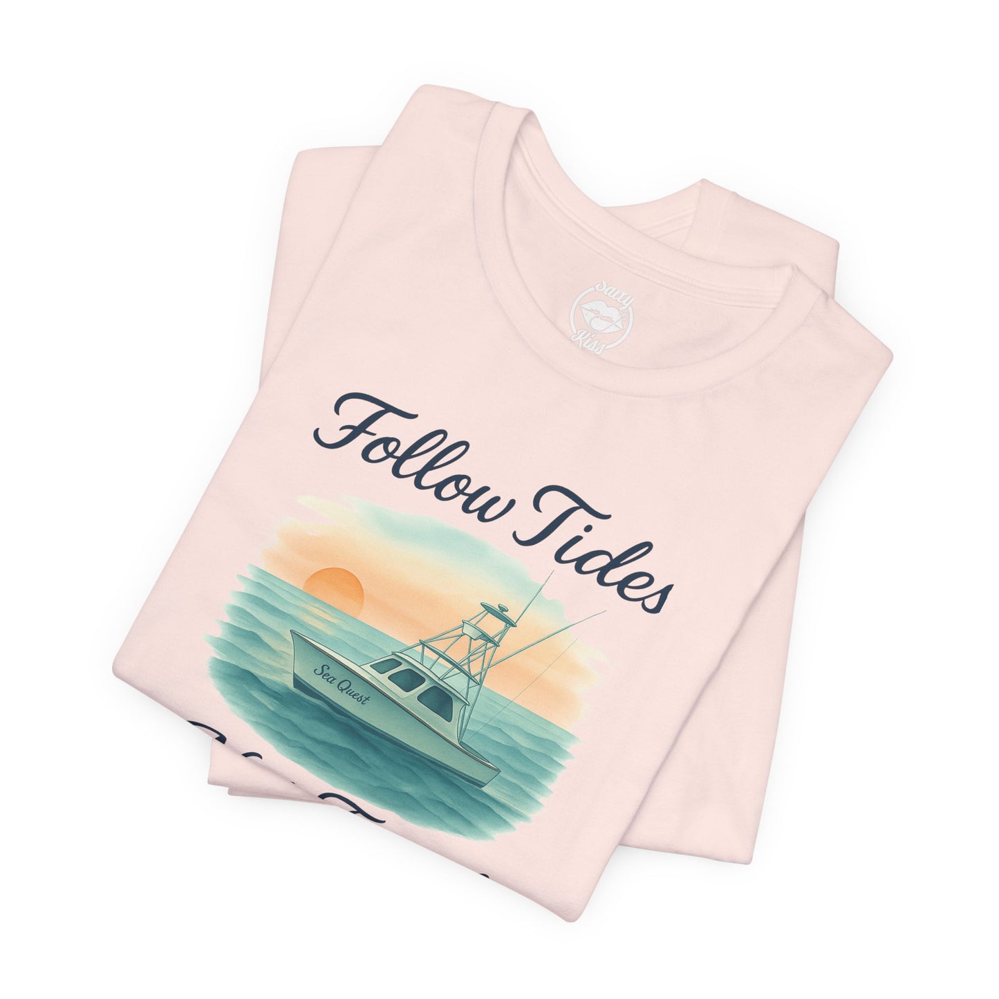 "Follow Tides Not Trends" Tee