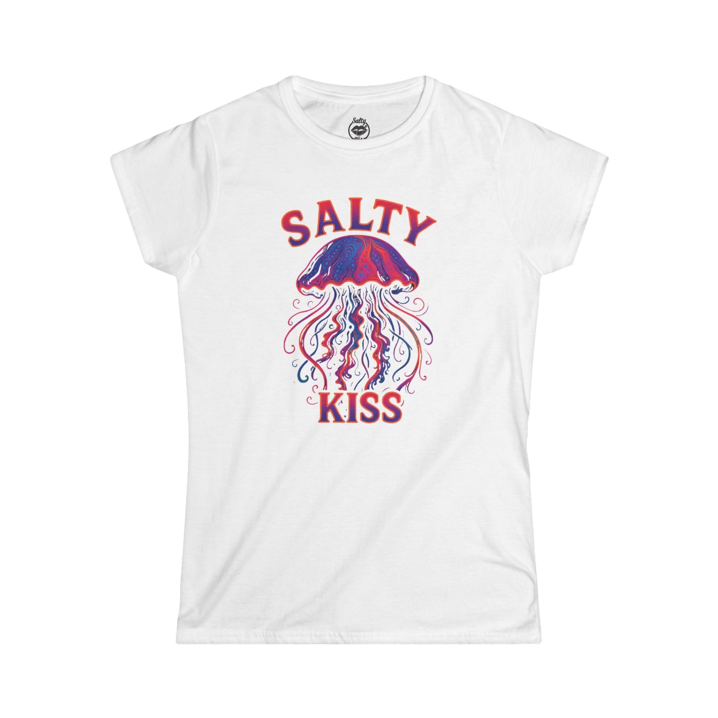 "Psychedelic Jellyfish" Fitted Tee