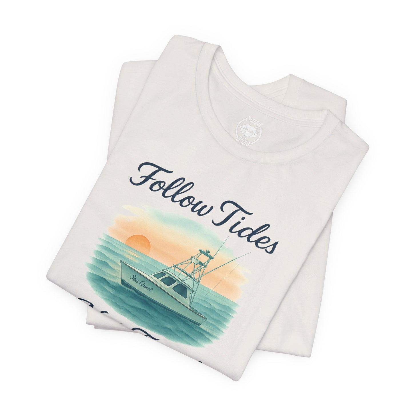 "Follow Tides Not Trends" Tee