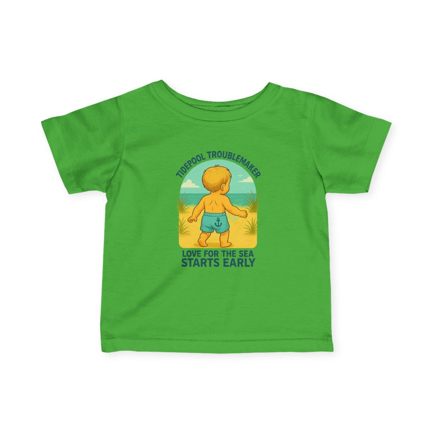 "Love for the Sea Starts Early" Infant Tee