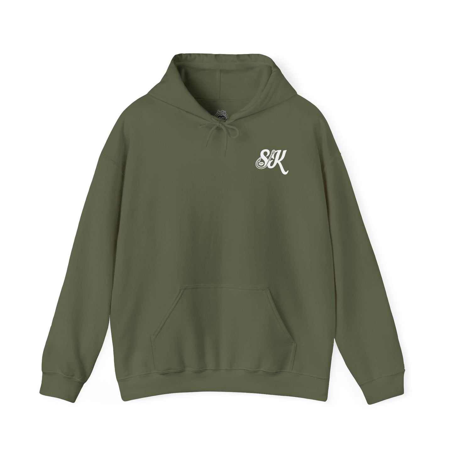 "Salty Kiss" Heavy Blend™ Hoodie - white logo