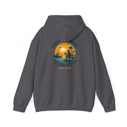 "From Boat Wake to Bar Stool" Hoodie