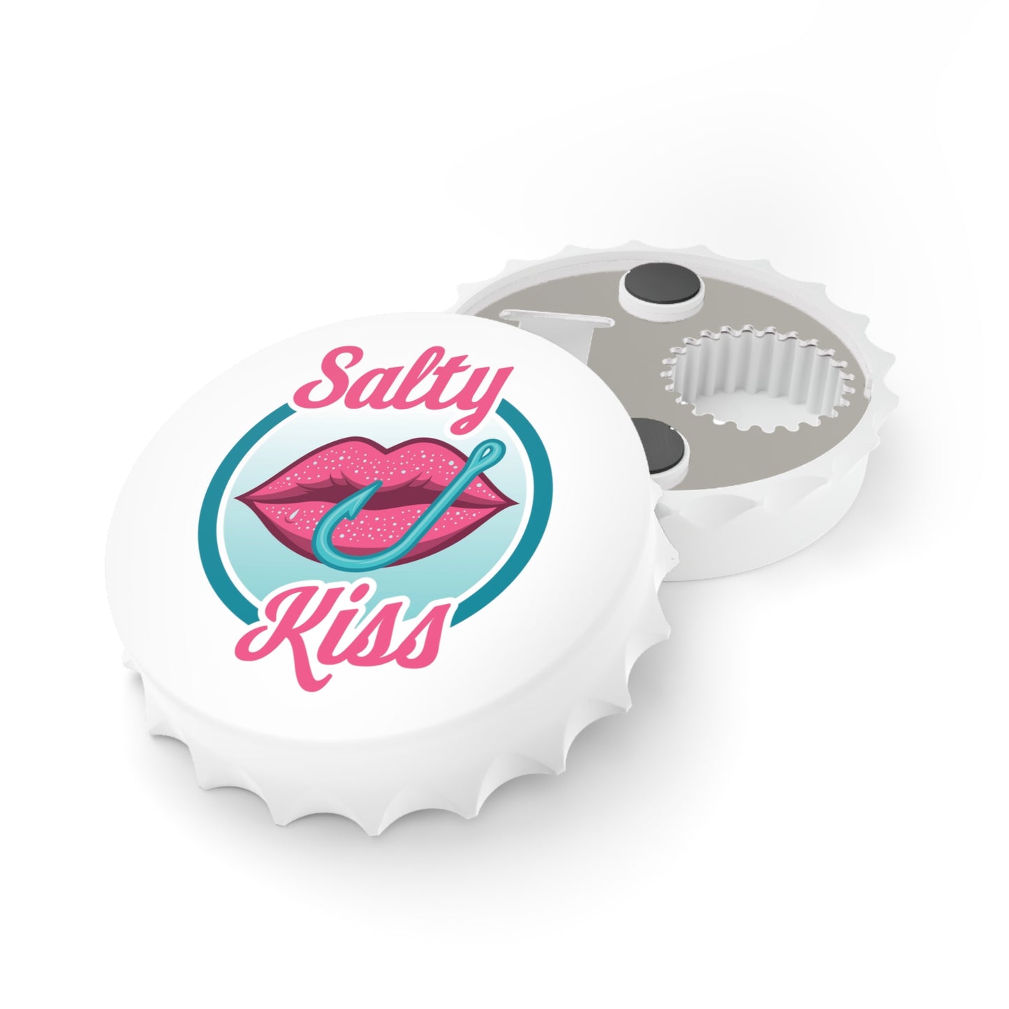 Chic Bottle Opener "Salty Kiss", Unique Kitchen Gift, Fun Barware