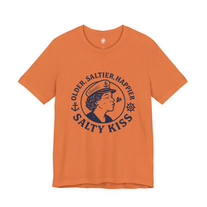 "Older, Saltier, Happier" Tee