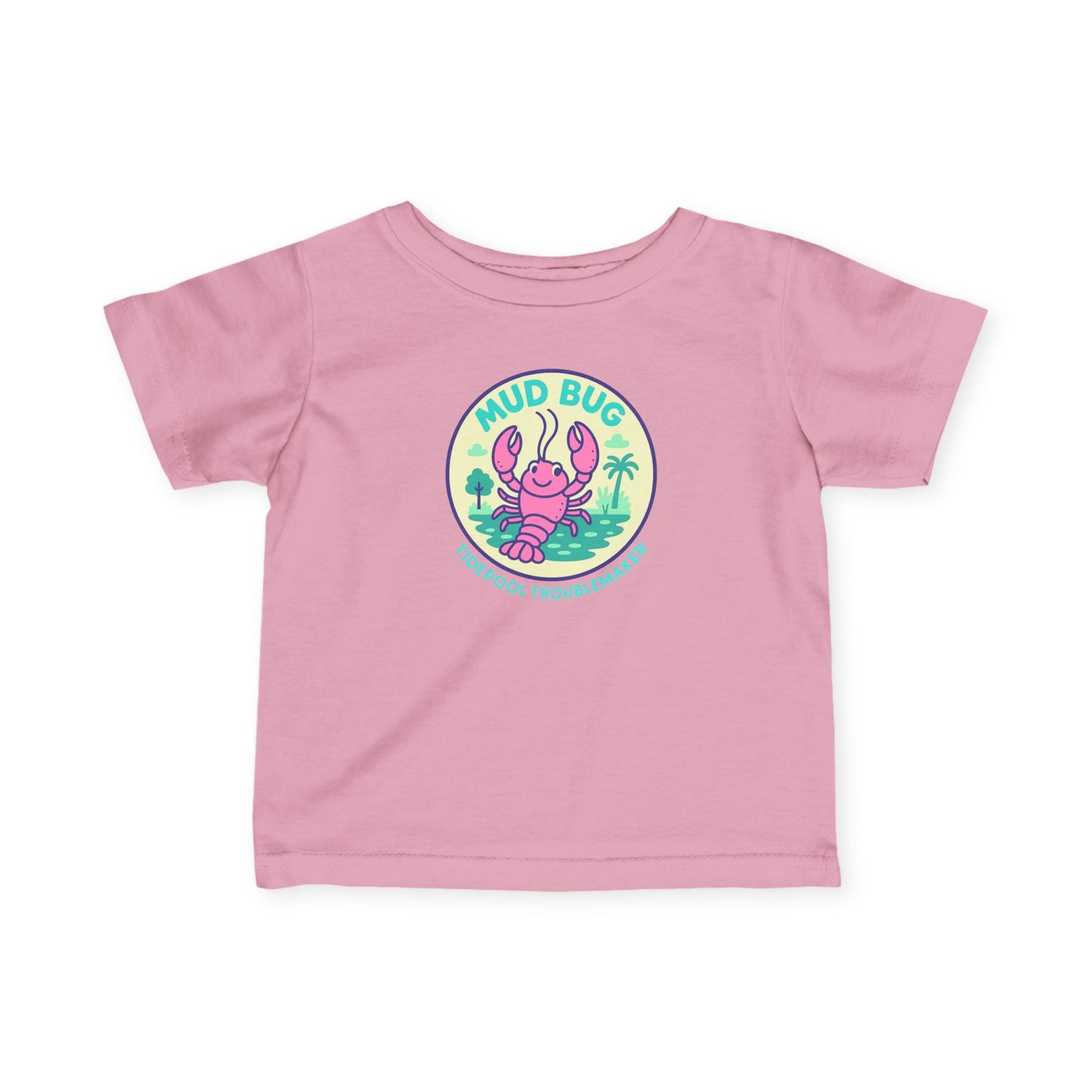 Infant Girls Crawfish Tee - Mud Bug