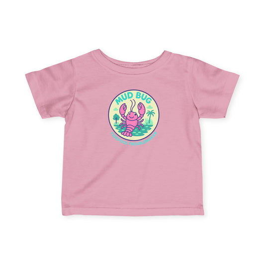 Infant Girls Crawfish Tee - Mud Bug