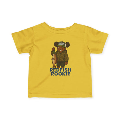 Infant Girls Fishing Tee - Redfish Rookie