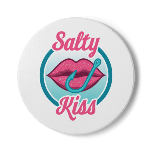 "Salty Kiss" Ceramic Coaster