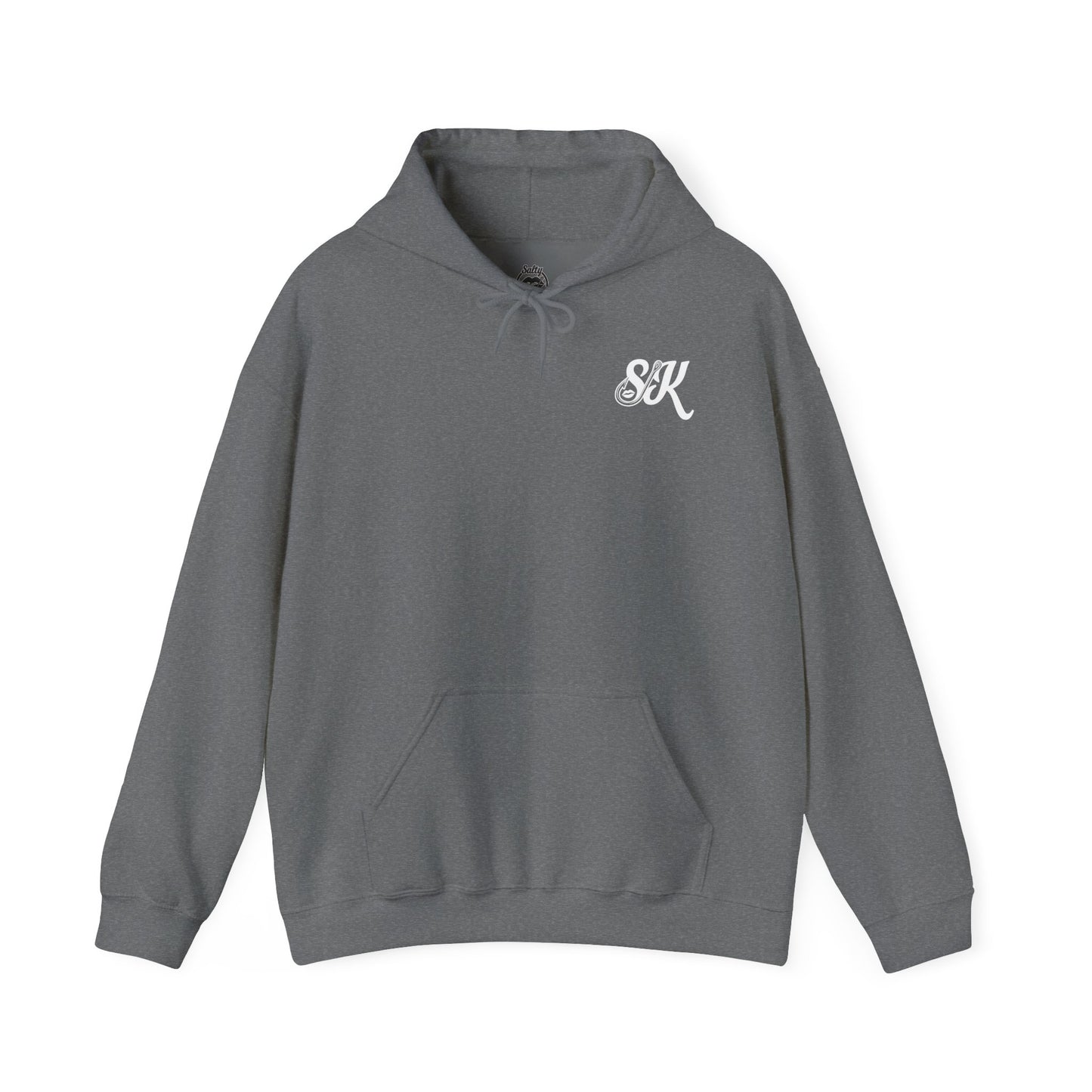 "Salty Kiss" Heavy Blend™ Hoodie - white logo