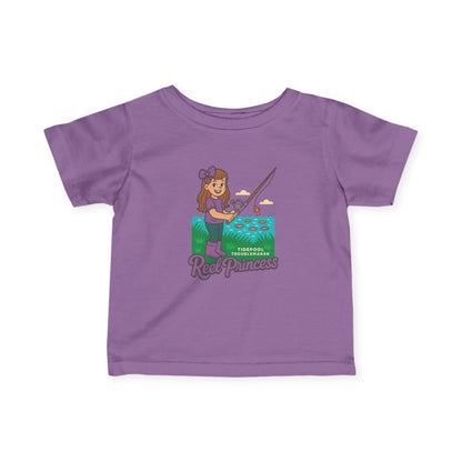 "Reel Princess" Infant Tee