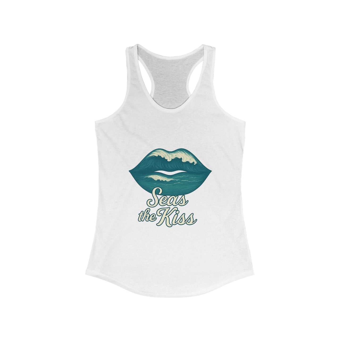 "Seas the Kiss" Racerback Tank
