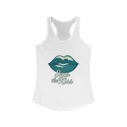 "Seas the Kiss" Racerback Tank