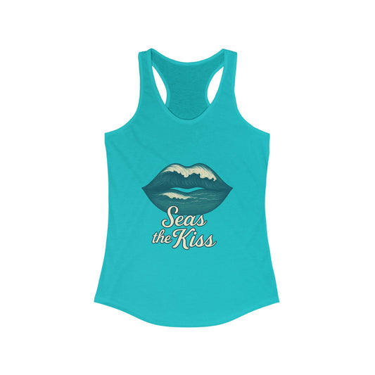 "Seas the Kiss" Racerback Tank