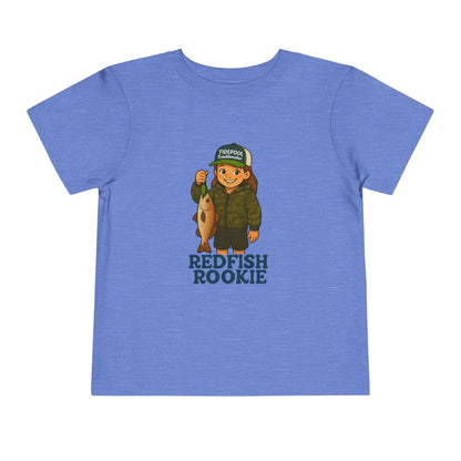 Toddler Girls Fishing Tee – Redfish Rookie