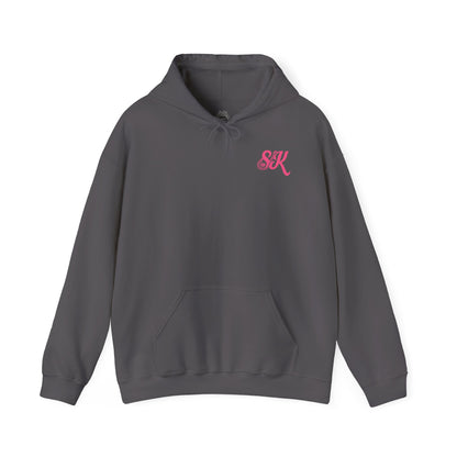 "Salty Kiss" Heavy Blend™ Hoodie - pink logo