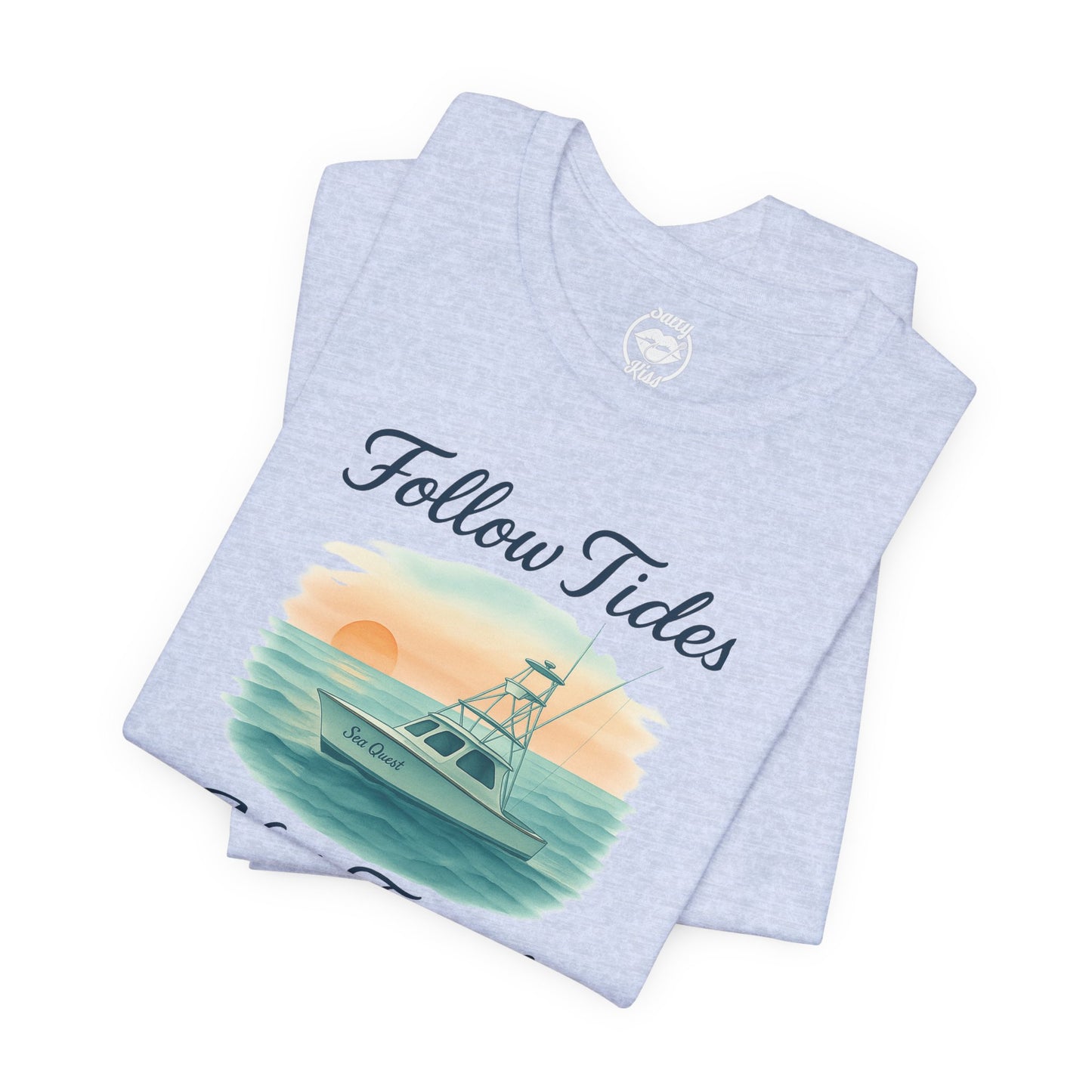 "Follow Tides Not Trends" Tee