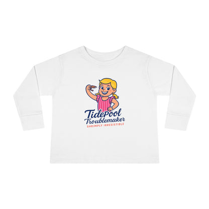 "Shrimply Irresistible" Toddler Long Sleeve