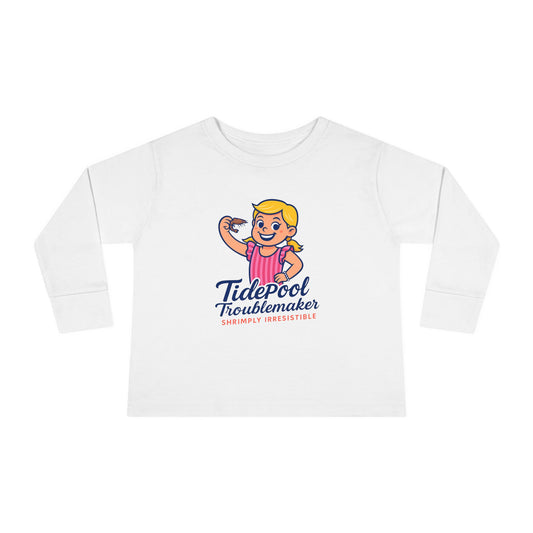 "Shrimply Irresistible" Toddler Long Sleeve