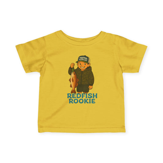 Infant Boys Fishing Tee - Redfish Rookie