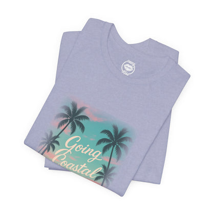 "Going Coastal Beach Scene" Tee Women