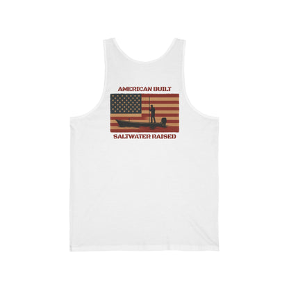 "American Built Saltwater Raised" Tank Top
