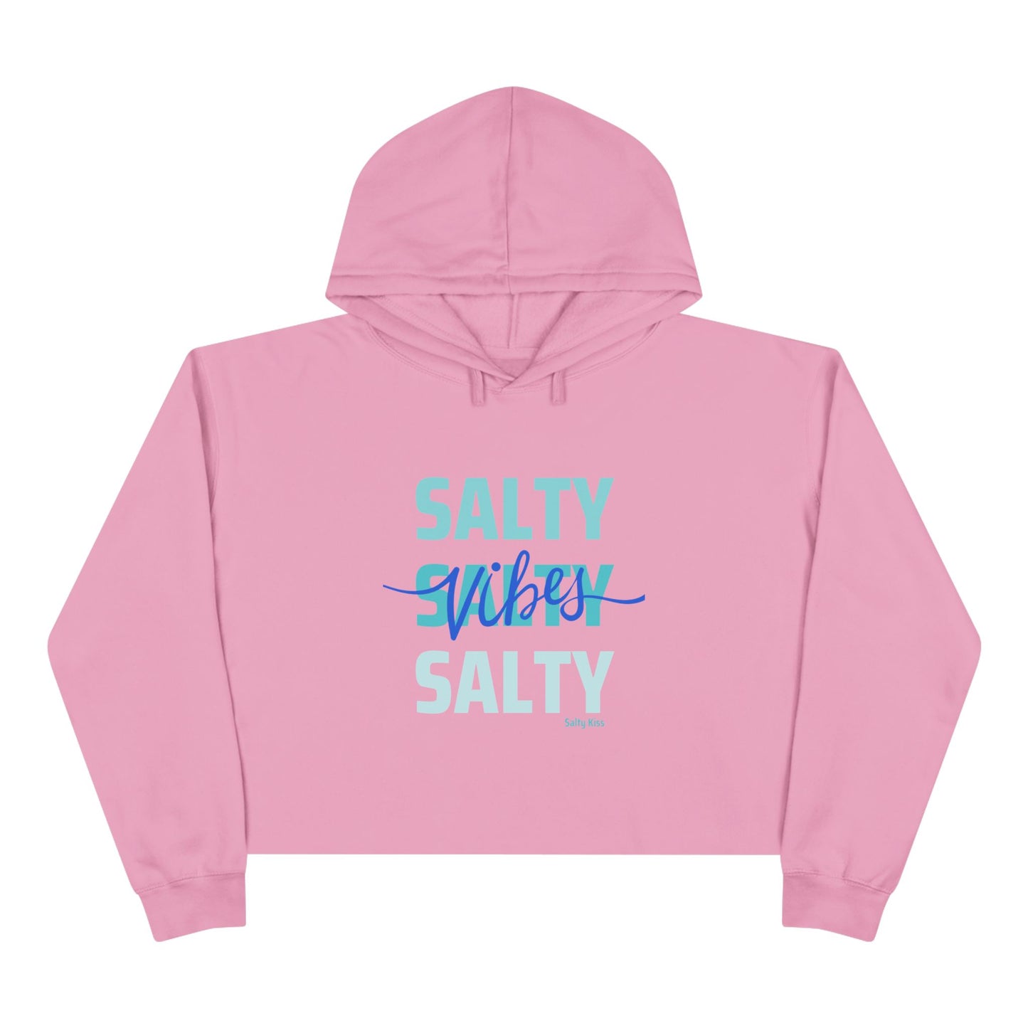 "Salty Vibes" Crop Hoodie