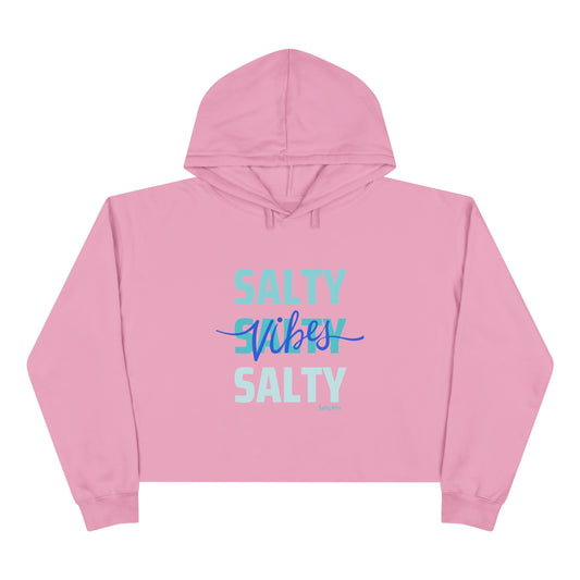 "Salty Vibes" Crop Hoodie