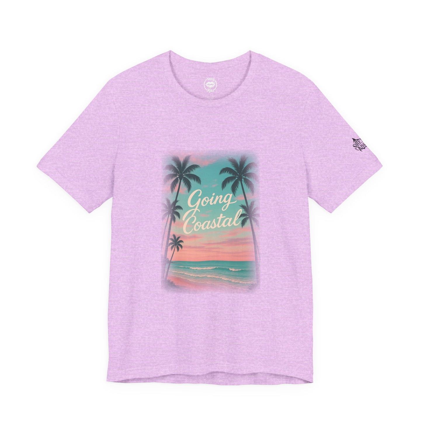 "Going Coastal Beach Scene" Tee Women