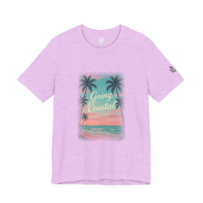 "Going Coastal Beach Scene" Tee Women