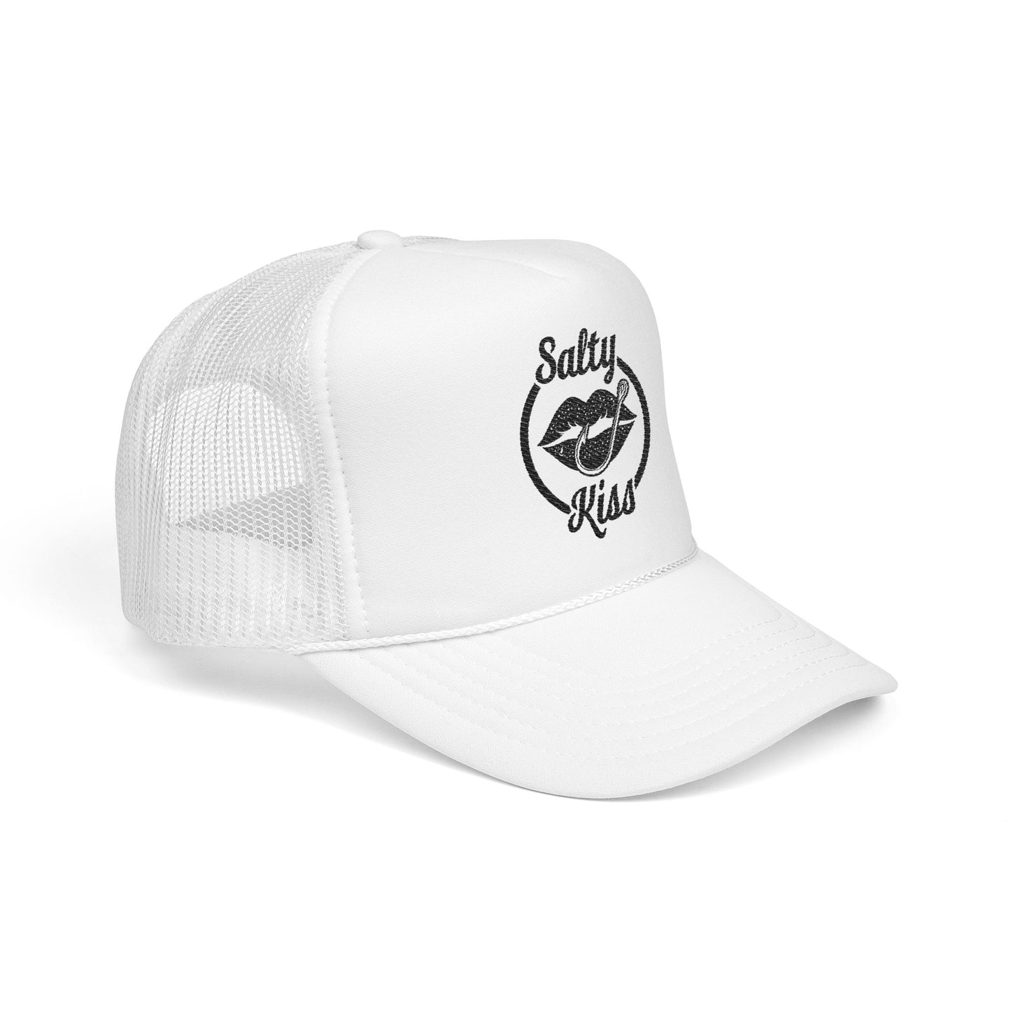 "Salty Kiss" Embroidered Trucker Hat