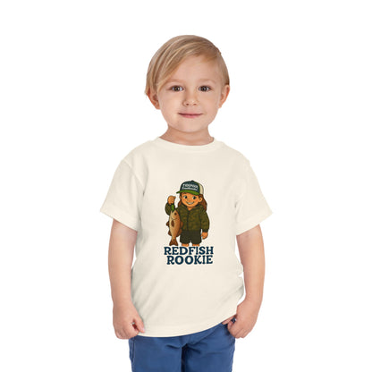 Toddler Girls Fishing Tee – Redfish Rookie