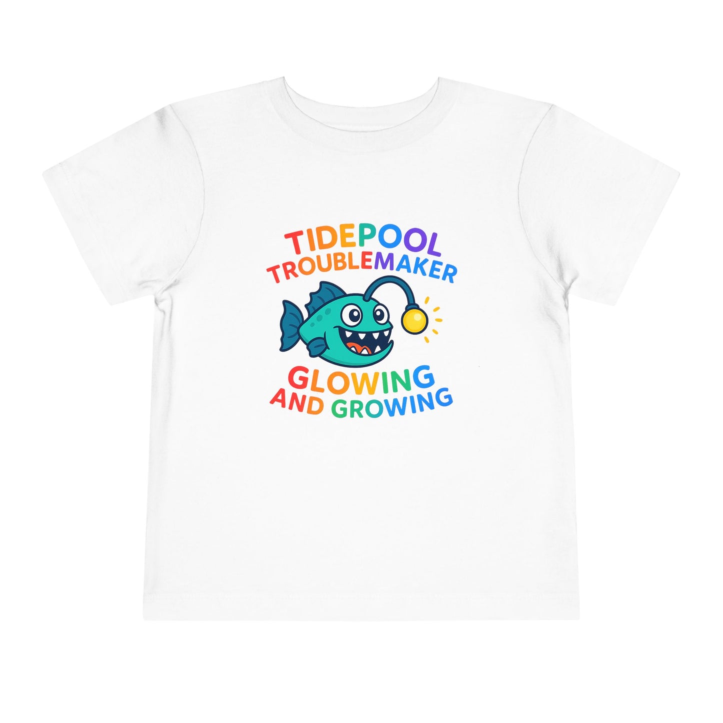 Toddler Fish Graphic Tee – Glowing and Growing – Unisex