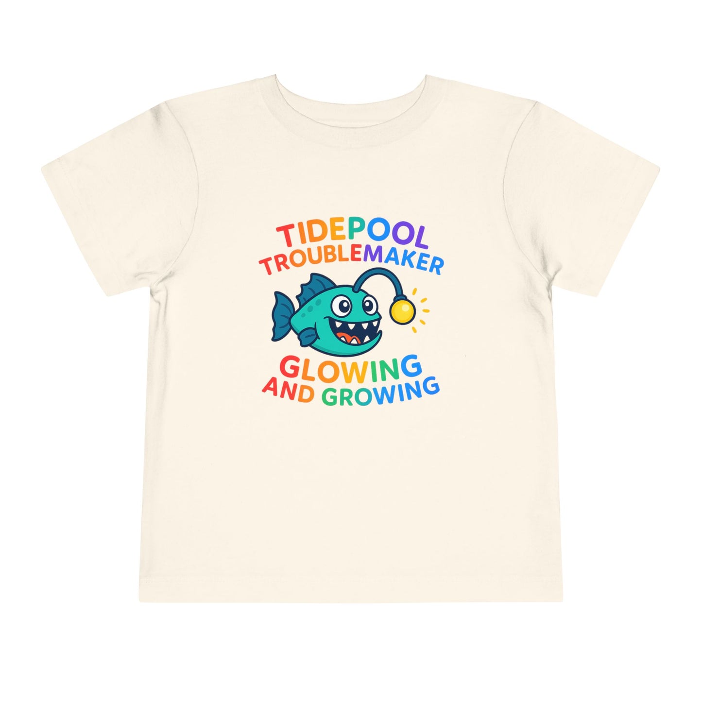 Toddler Fish Graphic Tee – Glowing and Growing – Unisex