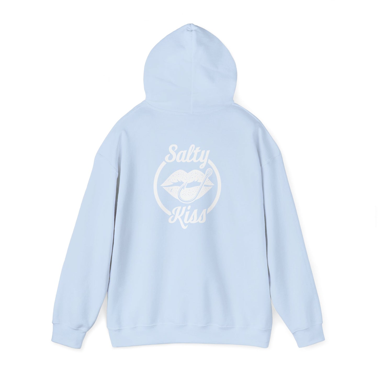 "Salty Kiss" Heavy Blend™ Hoodie - white logo