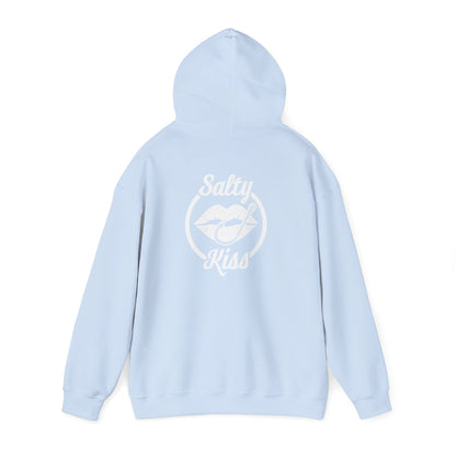 "Salty Kiss" Heavy Blend™ Hoodie - white logo