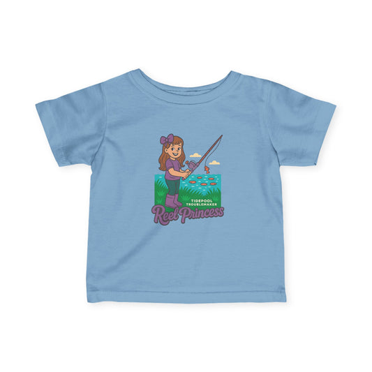 Infant Girls Fishing Tee - Reel Princess