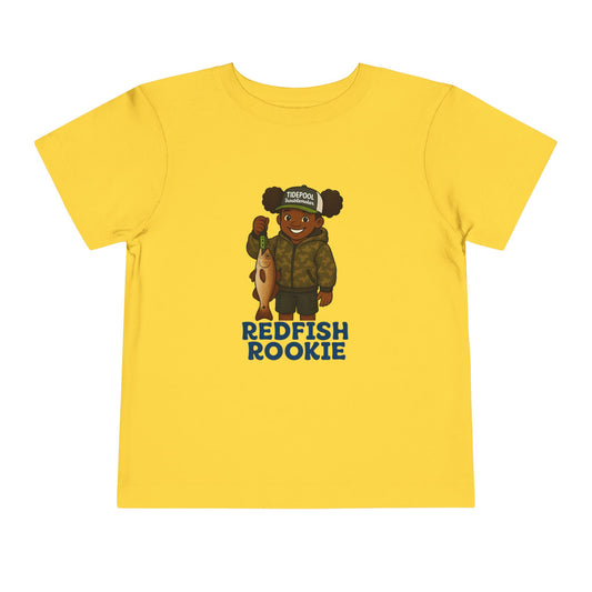 Toddler Girls Fishing Tee – Redfish Rookie