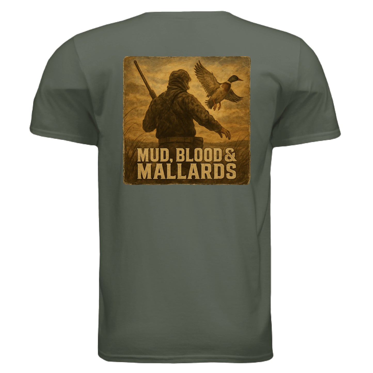 MILITARY GREEN - BACK