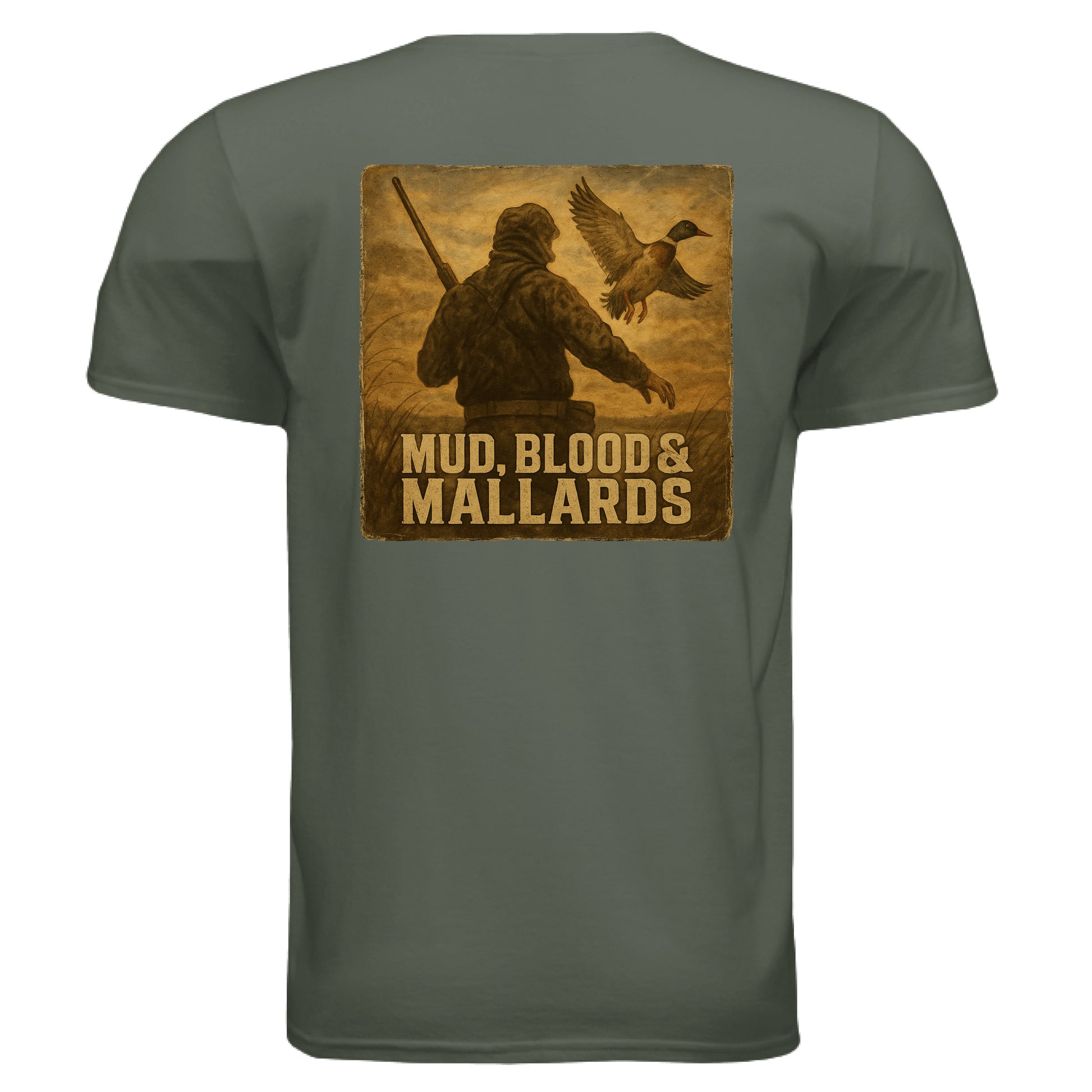 MILITARY GREEN - BACK