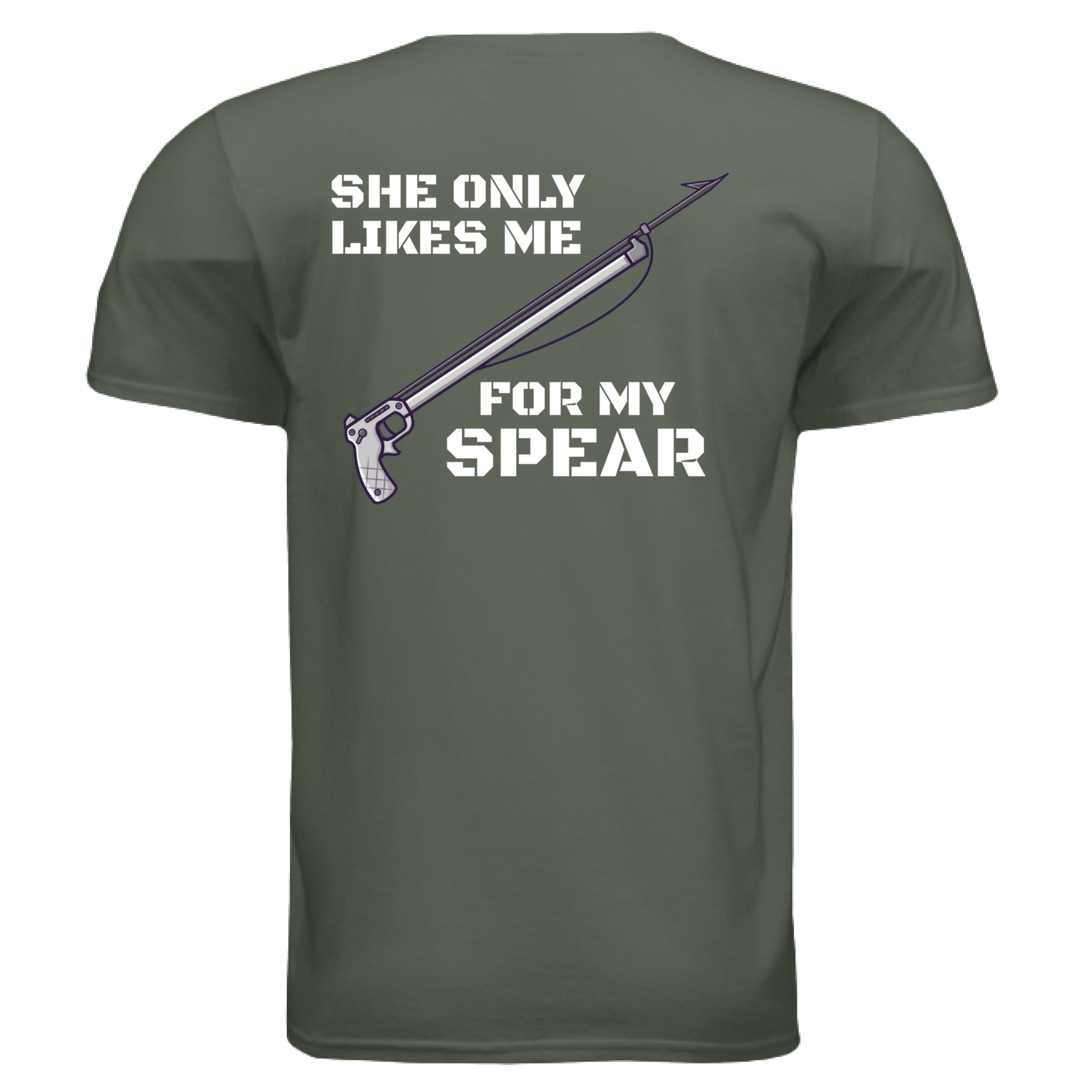 MILITARY GREEN - BACK