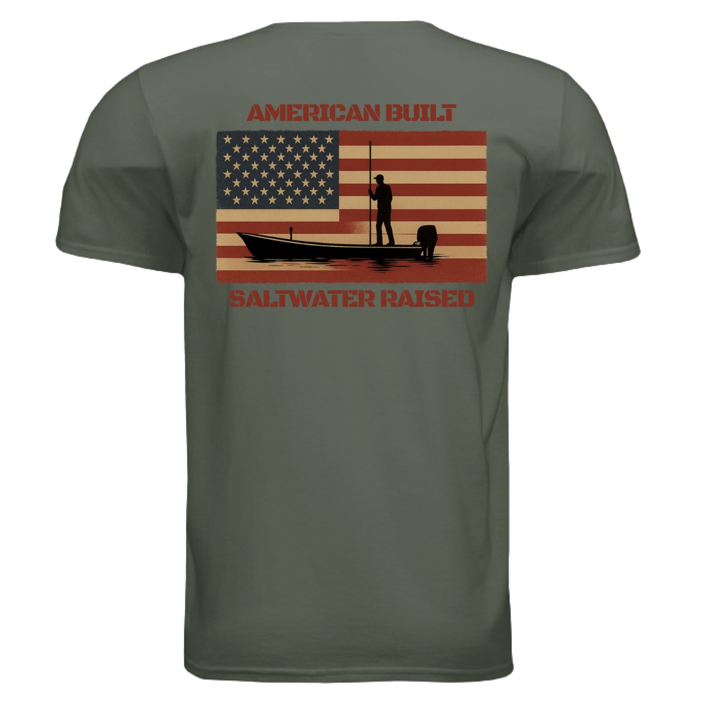 MILITARY GREEN - BACK