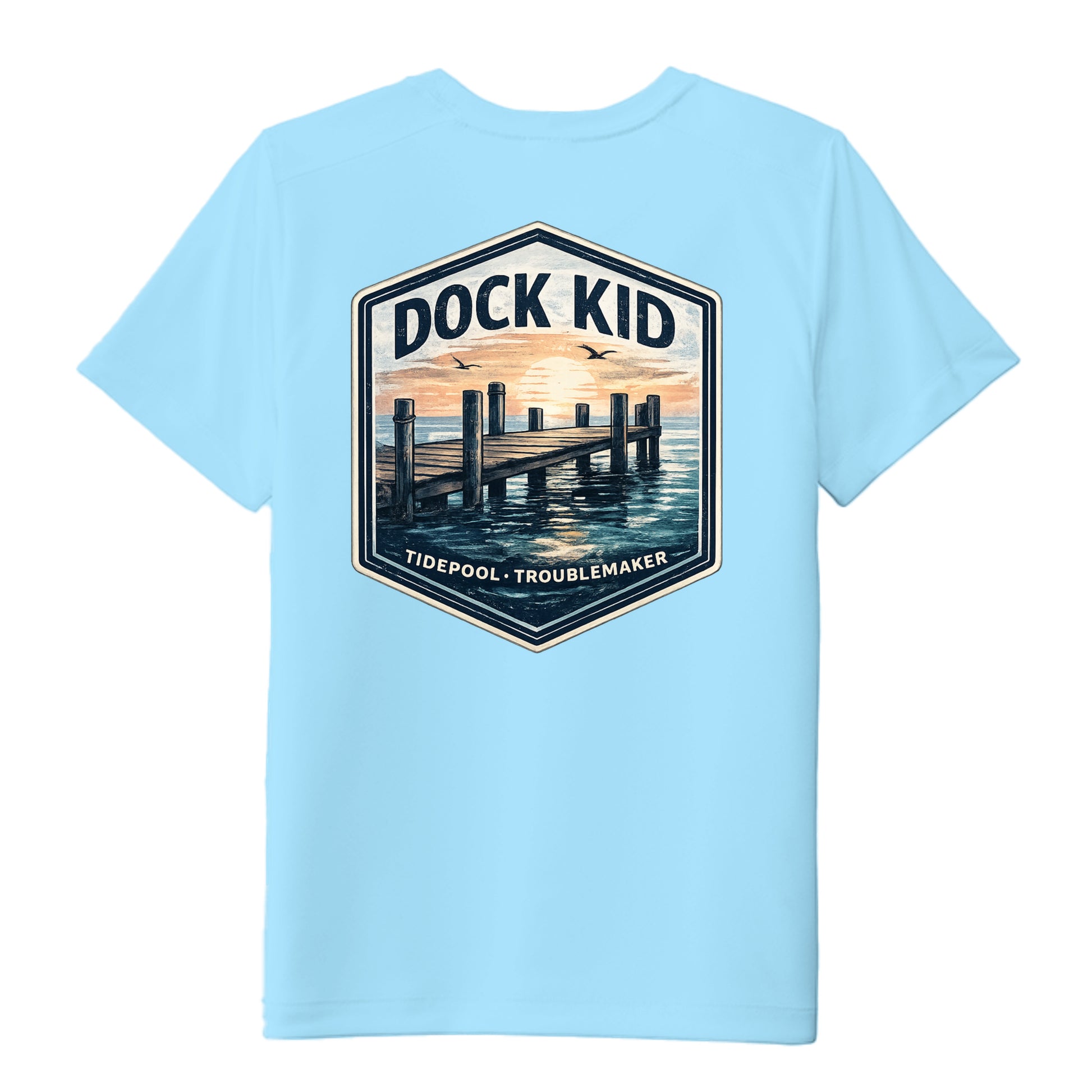 Light Blue - YST420 - BACK