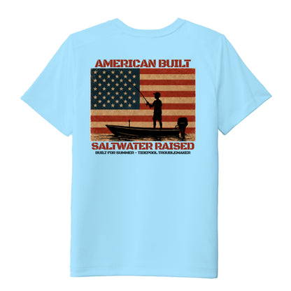 Light Blue - YST420 - BACK