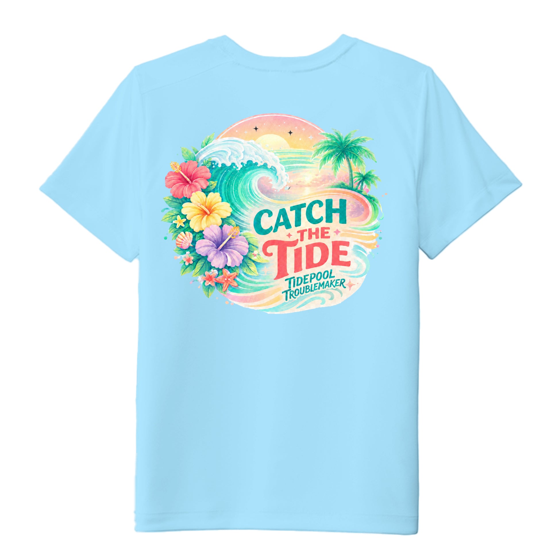 Light Blue - YST420 - BACK